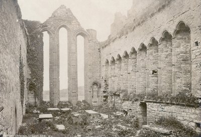 Ardfert Cathedral, photographed by Robert French for the William Lawrence Photographic Studio by Robert French